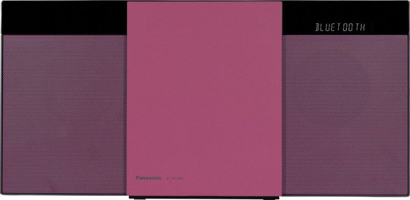 Panasonic SC-HC304EG-R rood HiFi systeem