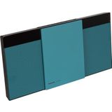Panasonic SC-HC304EG-G - Stereosysteem - Turkoois - Zwart - Bluetooth - CD Speler