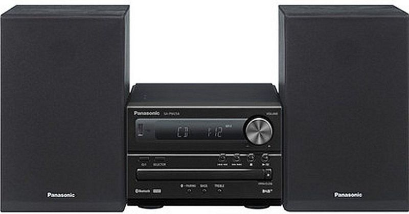 Panasonic - SC-PM254EG - Stereo Set - Zwart - Hifi-systeem met Bluetooth