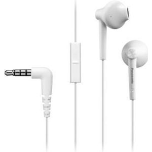 Panasonic - RP-TCM55E - Koptelefoon - Wit - Bedraad - In-ear