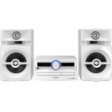 Panasonic SC-UX104EG (CD Speler, Bluetooth, 2x 150 W), Stereosysteem, Wit