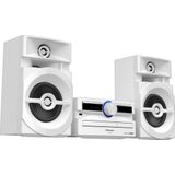 Panasonic SC-UX104EG (CD Speler, Bluetooth, 2x 150 W), Stereosysteem, Wit
