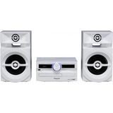 Panasonic Sc-Ux104Eg-W Micro-muzieksysteem, Bluetooth, Tuner (Dab+/Fm), CD, USB, Aux-In, 300 Watt Rms, Wit