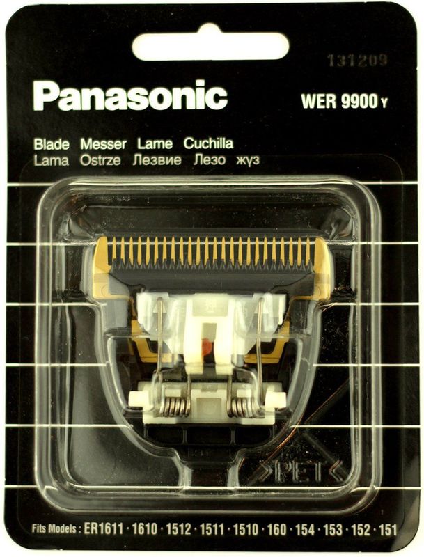 Panasonic - Snijkop opzetstuk voor o.a. modellen ER1611, E1512 en E1511 - Zwart Geel