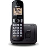 Panasonic - KX-TGC210SPB - Digitale Draadloze Telefoon - Zwart - LCD-Display