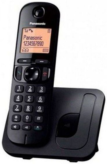 Panasonic - KX-TGC210SPB - Digitale Draadloze Telefoon - Zwart - LCD-Display
