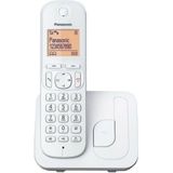 Draadloze telefoon Panasonic KX-TGC210SPW Wit Amber