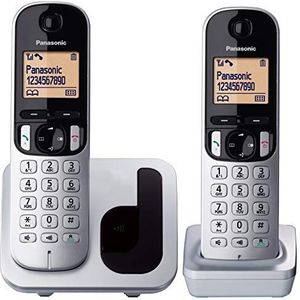 Draadloze telefoon Panasonic DUO KX-TGC212SPS (2 pcs) metaal