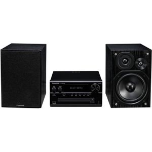 Panasonic SC-PMX94EG-K Micro Hi-Fi - Zwart - 3-Weg Luidsprekersysteem