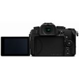 Panasonic lumix DC-G91EG-K Systeemcamera, 20 MP, Dual I.S., OLED-zoeker, 4K fotocamera, stof-/spatwaterdicht, zwart