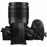 Panasonic DC-G91MEG-K Systeemcamera met MFT-lens van 12 tot 60 mm, 20 MP, Dual I.S, Hybrid Contrast-AF 4K, zwart
