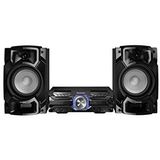 Panasonic SC-AKX320 Home Audio Mini Systeem (CD Speler, Bluetooth, 1x 450 W), Stereosysteem, Zwart