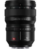 Panasonic Lumix S Pro 50 mm F1.4 I lens met vaste brandpuntsafstand S-X50E (ultrahelder F1.4, Bokeh, portretten, video, tropisch, Leica-gecertificeerd) zwart - compatibel met L-bevestiging