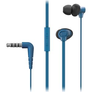 Panasonic - TCM130 - Koptelefoon - Blauw - In-Ear met Extra Bass Systeem