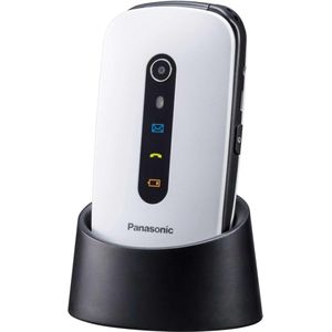 Panasonic KX-TU456 2G (2.40"", 0.30 Mpx, 2G), Sleutel mobiele telefoon, Wit