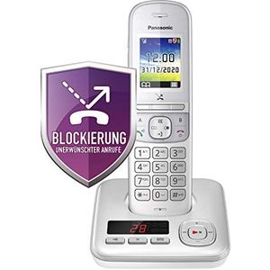 Panasonic - KX-TGH7 - Draadloze Telefoon - Zilver - Met Antwoordapparaat
