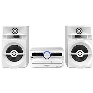 Panasonic SC-UX102 - Mini Home Audio Systeem - Wit - 300 W - Bluetooth - CD Speler