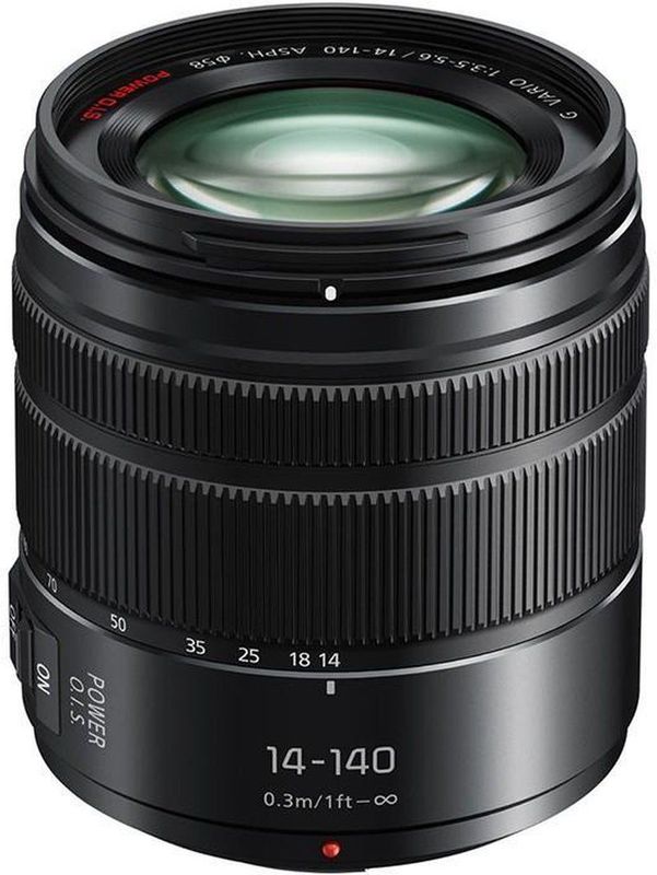 Panasonic - Lumix G - Objectief - Zwart - Micro Vier Derde - 14-140mm