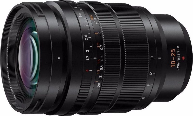 Panasonic - DG 10-25mm F1.7 - Objectief - Zwart - Micro Vier Derde