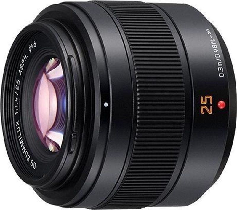Panasonic - Dg Su Mmilux F/1.4 Ii Asph. Lens 25 Mm - Stof- en Spatwaterdicht