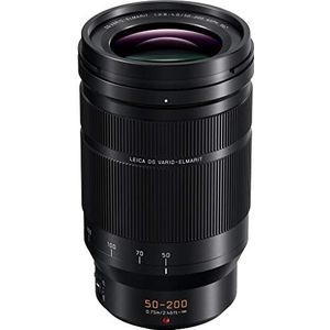 Panasonic H-ES50200E9 Telezoom Cameralens voor Micro Vier Derde, Zwart