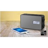 Panasonic RF-D30BTEG-K DAB+ FM-radio - Zwart - Bluetooth - Spatbestendig