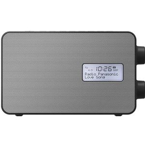 Panasonic RF-D30BTEG-K Keukenradio DAB - F - Bluetoot - AUX Wekfuncti - Spatwaterbestendig Zwart