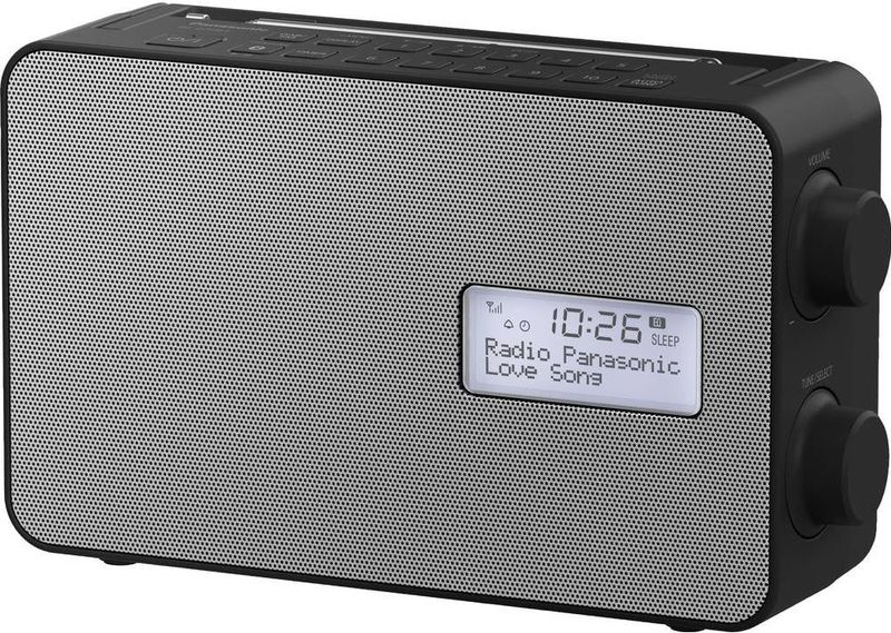 Panasonic RF-D30BTEG-K DAB+ FM-radio - Zwart - Bluetooth - Spatbestendig