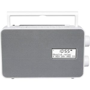 Panasonic RF-D30BTEG, DAB+ Radio, Tragbar, Digital, FM, Weiß, Grau, Weiß, Monochromatisch