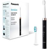 Panasonic EW-DM81-K503 Elektrische tandenborstel, 2 koppen inbegrepen, timer, 2 bedrijfsmodi, ergonomisch design, 31.000 bewegingen per minuut, tonische trillingen, zwart