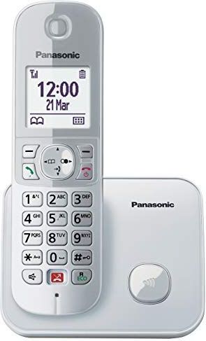 Panasonic - KX-TG6851JTS - Telefoon - Wit - Grafisch Display - Verlichte Toetsen