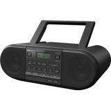 Panasonic RX-D552E-K Krachtige Draagbare DAB+ Radio met CD-Speler Zwart