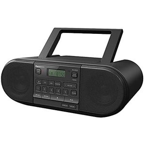 Panasonic RX-D552E-K Radio/CD-speler VHF (FM), DAB+ DAB+, FM, Bluetooth, CD, USB, AUX Incl. afstandsbediening Zwart