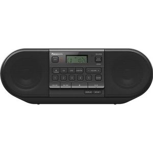 Panasonic RX-D552E-K Krachtige Draagbare DAB+ Radio met CD-Speler Zwart