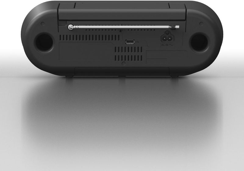 Panasonic - RX-D552E-K - DAB+ Radio - Zwart - 20W Vermogen