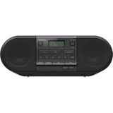 Panasonic - RX-D500EG-K CD Boom Box - Zwart - Compact - Retrodesign