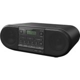 Panasonic - RX-D500EG-K CD Boom Box - Zwart - Compact - Retrodesign