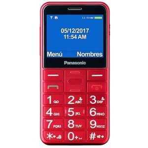 Panasonic Senior mobiel phone KX-TU155 rood