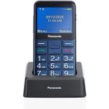 PANASONIC KX-TU155, Mobiele telefoon, GSM / Dual Band, Geheugen: 32 GB, Scherm TFT 2,4 inch, Camera 0,3 MP, Blauw