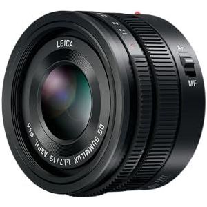 Panasonic - Leica DG Summilux 15mm - Objectief - Zwart - Micro Vier Derde