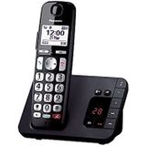 Panasonic KXTGE260JTB, Telefoon, Zwart