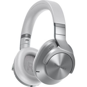 Technics EAH-A800E-S Bluetooth Kopfhörer, Over-Ear mit Noise Cancelling und Mikrofon, einfache Verbindung, klappbar, Silber