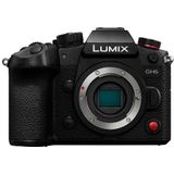 Panasonic Lumix GH6 MILC Body 25,21 MP Live MOS 11552 x 8672 Pixel Schwarz (DC-GH6E)