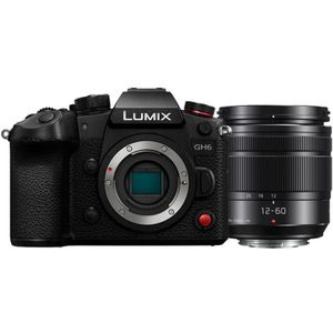Panasonic Lumix DC-GH6 systeemcamera Zwart + 12-60mm f/3.5-5.6