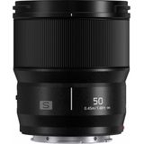 Panasonic Lumix S 50 mm F1.8 | Vaste brandpuntsafstand lens S-S50E (Bokeh, portretten, tropisch, compact en licht) zwart - compatibel met L-frame
