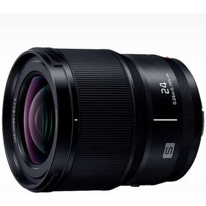 Panasonic - Lumix S 24 Mm - Lens - Zwart - Stof- en spatwaterdicht