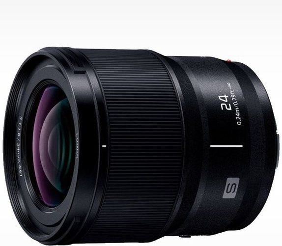 Panasonic - Lumix S 24 Mm - Lens - Zwart - Stof- en spatwaterdicht