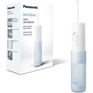 Panasonic EW-DJ11-A503 EW-DJ11-A503 monddouche, eenvoudig te bedienen met 2 waterdrukinstellingen, compact en draagbaar, Wit