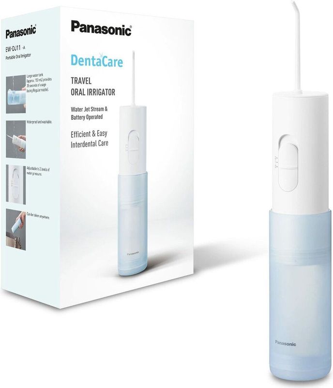 Panasonic - EW-DJ11 - Hydropulseur Dentaire - Compact en Portable - 150 ml - 2 Instellingen voor Waterdruk