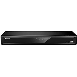Panasonic DMR-BST760AG Blu-ray-speler en recorder met Twin HD DVB-S tuner, 500 GB harde schijf, 4K upscaling, ultra HD, simultane opname, Smart Ready, zwart
